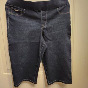 Nine West Jeans, Heidi Pull On Skimmer, Size 8